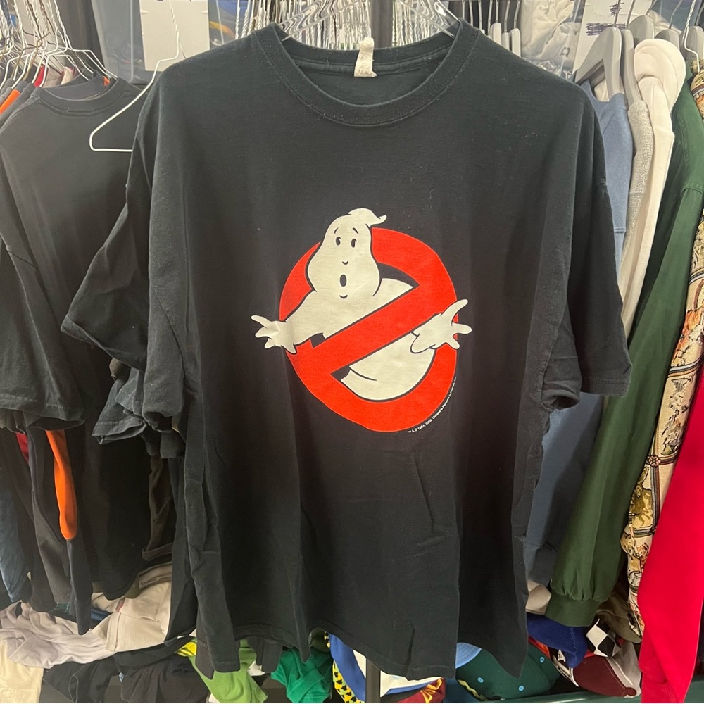 VINTAGE 2009 Ghostbusters Shirt Adult 2XL Mens Black very nice!